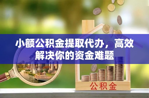 青原小额公积金提取代办，高效解决你的资金难题