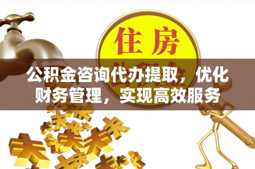 青原公积金咨询代办提取，优化财务管理，实现高效服务
