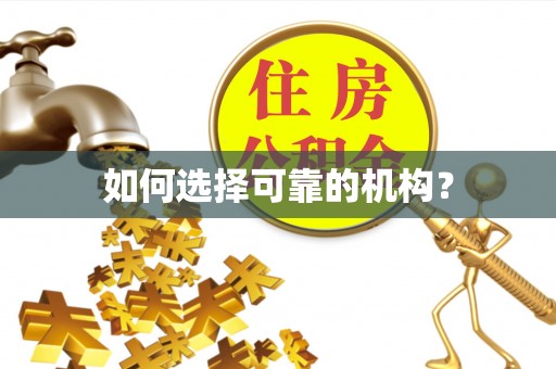 青原如何选择可靠的机构？