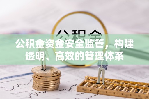 青原公积金资金安全监管，构建透明、高效的管理体系